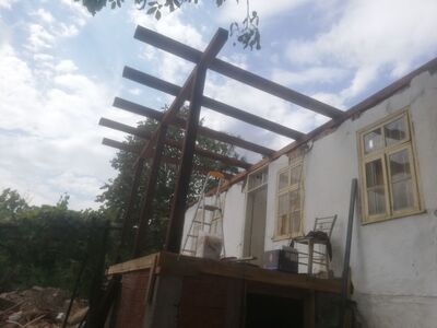 Реконструкция покрив и веранда с.Горска поляна
